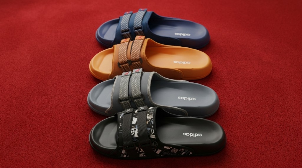 Men’s Adjustable Dual-Strap Slides