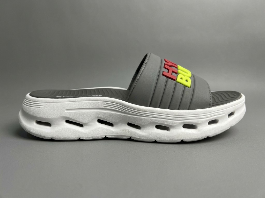 Skechers Men’s Cushion Burst Sport Slides 6