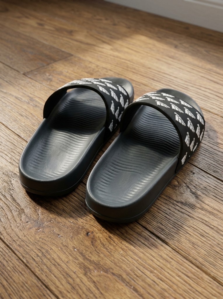 Men’s Repeat Print Comfort Slides 3