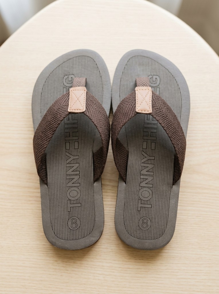 Tonny Hifireg Men’s Woven Thong Slides 4