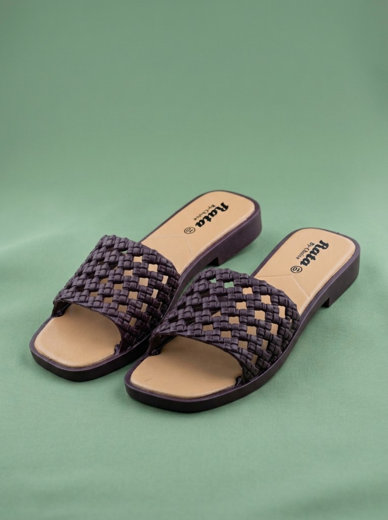 Rata By Choice Woven Women’s Slide Slippers — buy in Pakistan