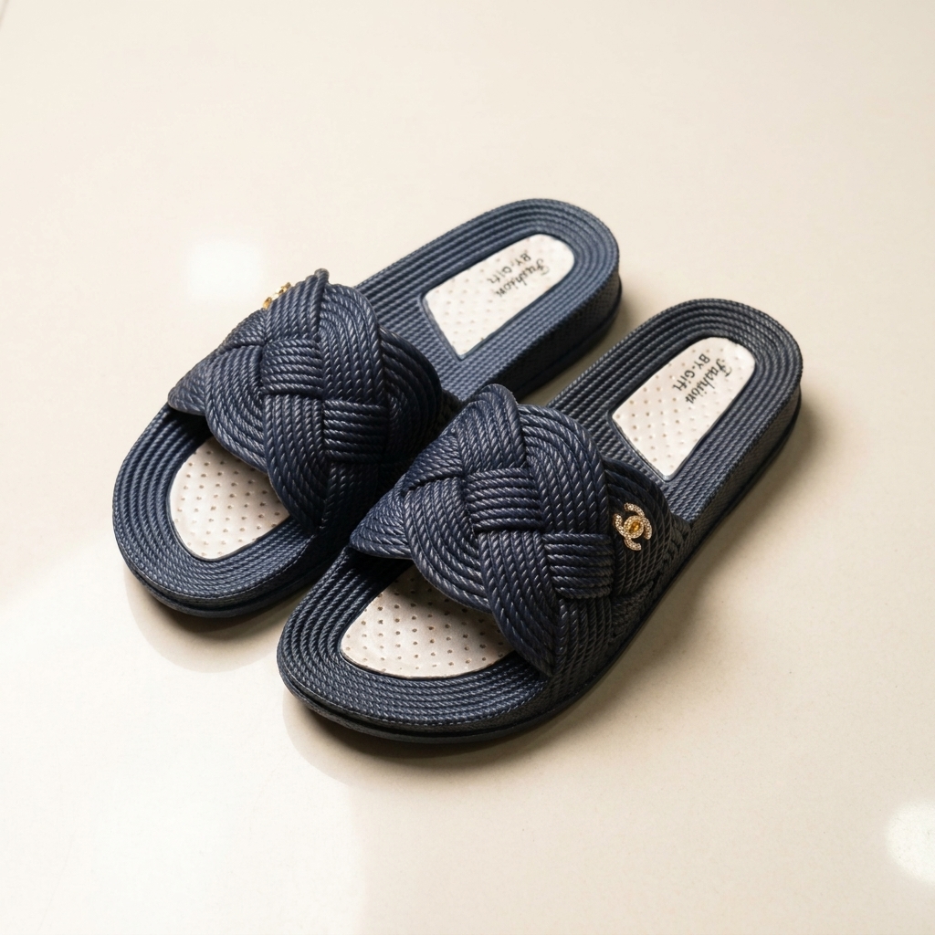 Women’s Braided Knot Comfort Slippers 6