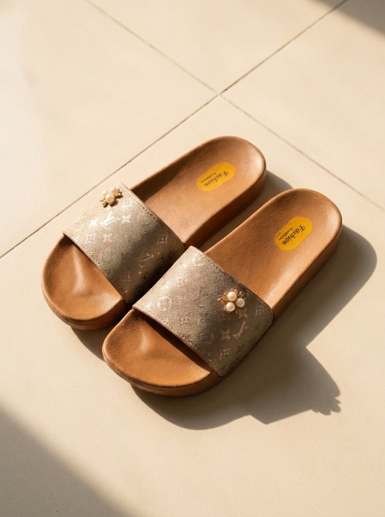 Women’s Pearl Charm Comfort Slippers — buy in Pakistan