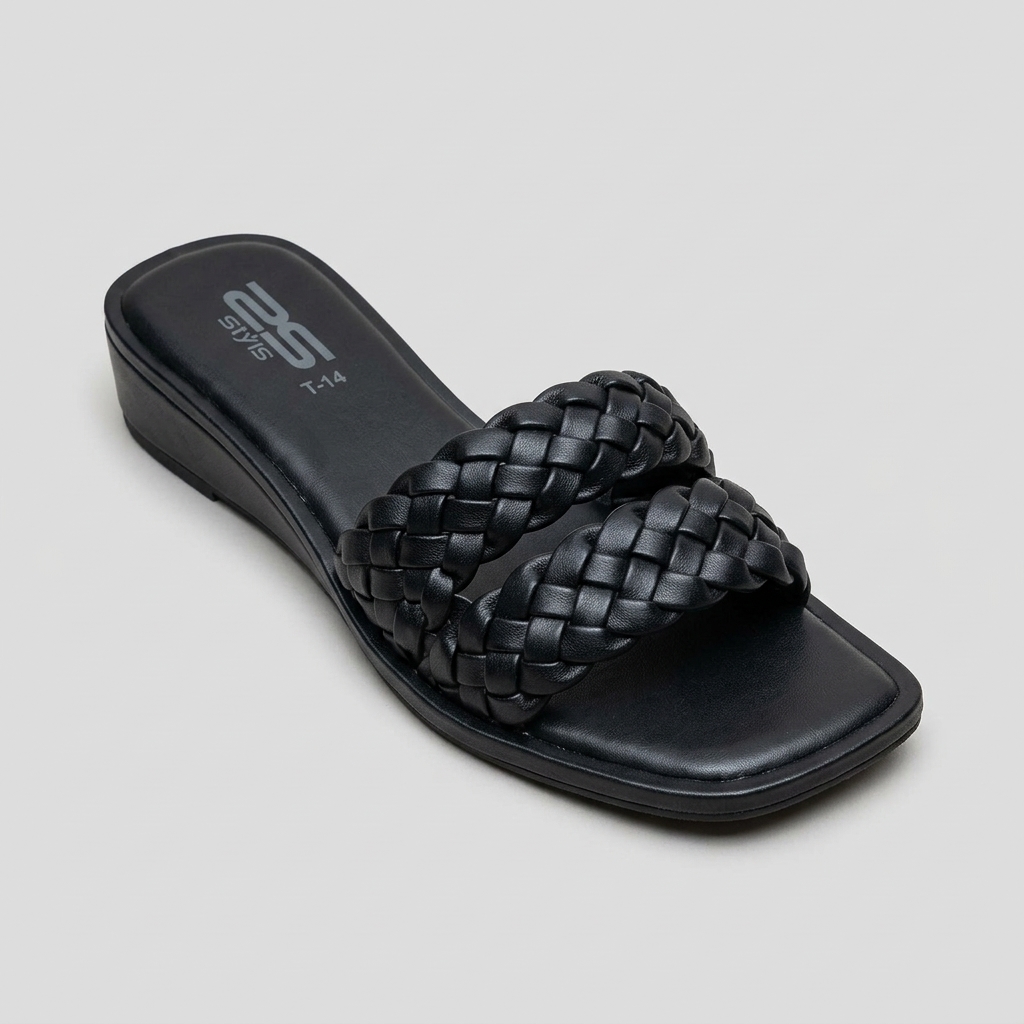 Women’s Twin Braid Comfort Slides 4