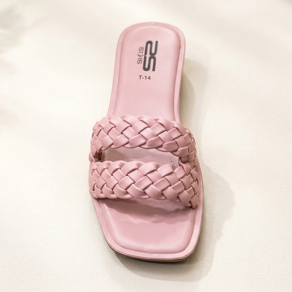 Women’s Twin Braid Comfort Slides