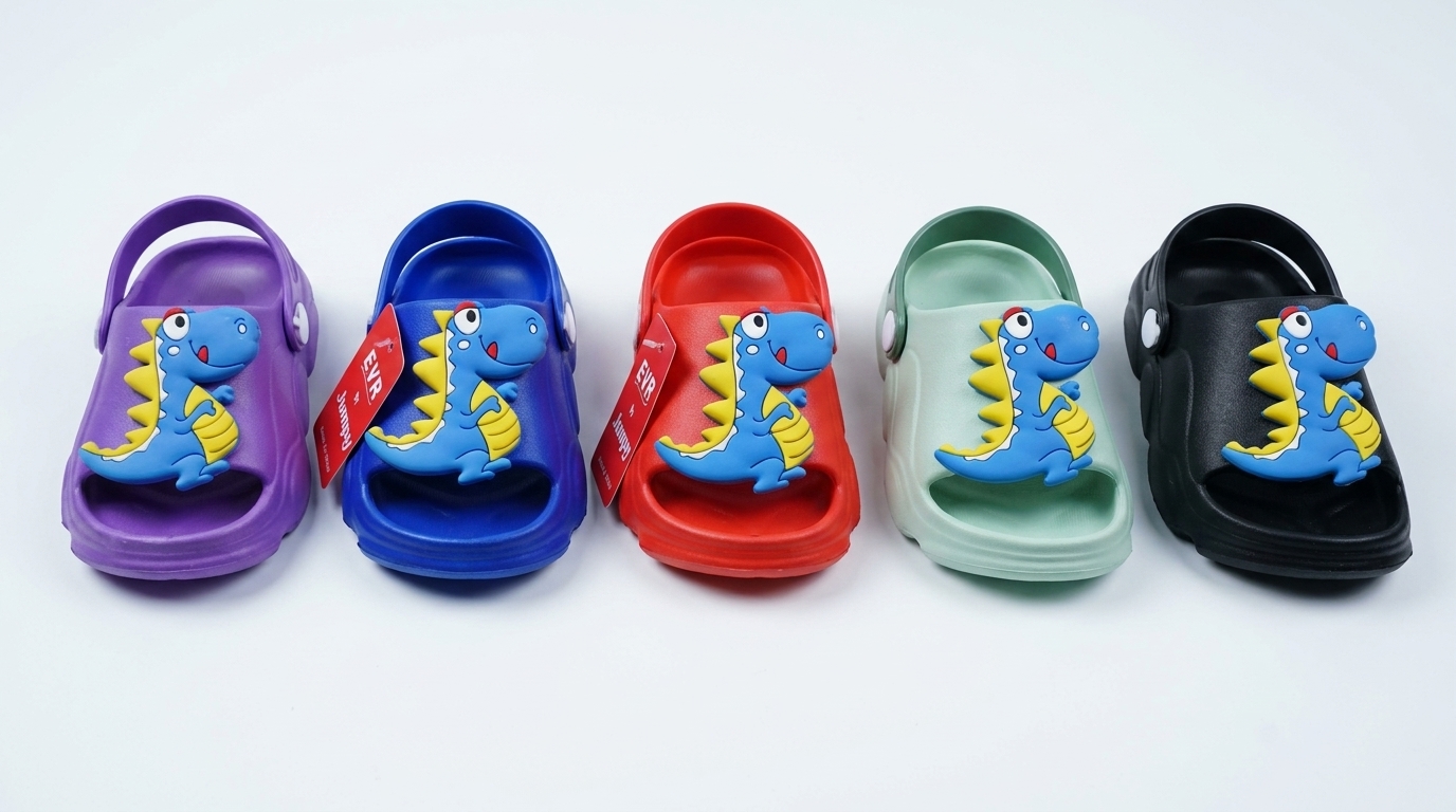 Kids Dinosaur Clogs 9