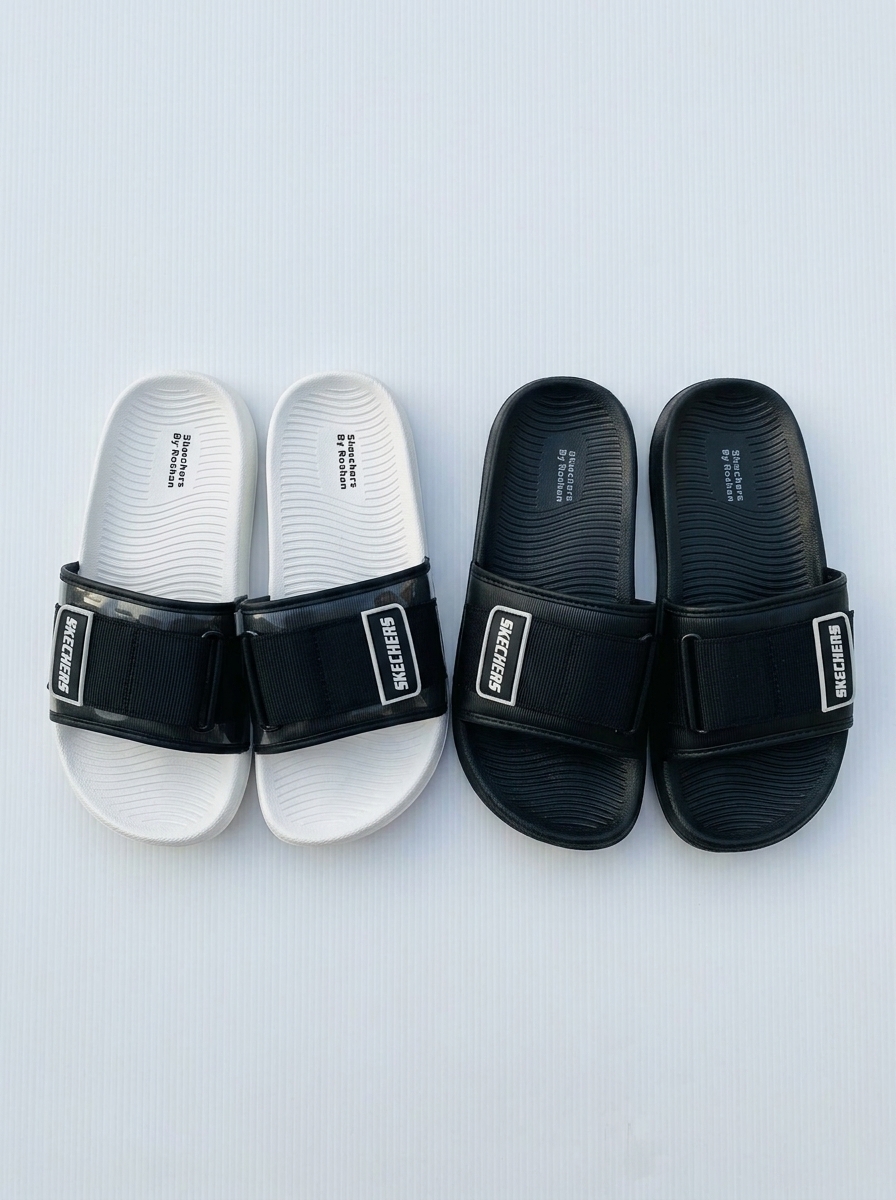 Skechers By Roshan Men’s Slides 5