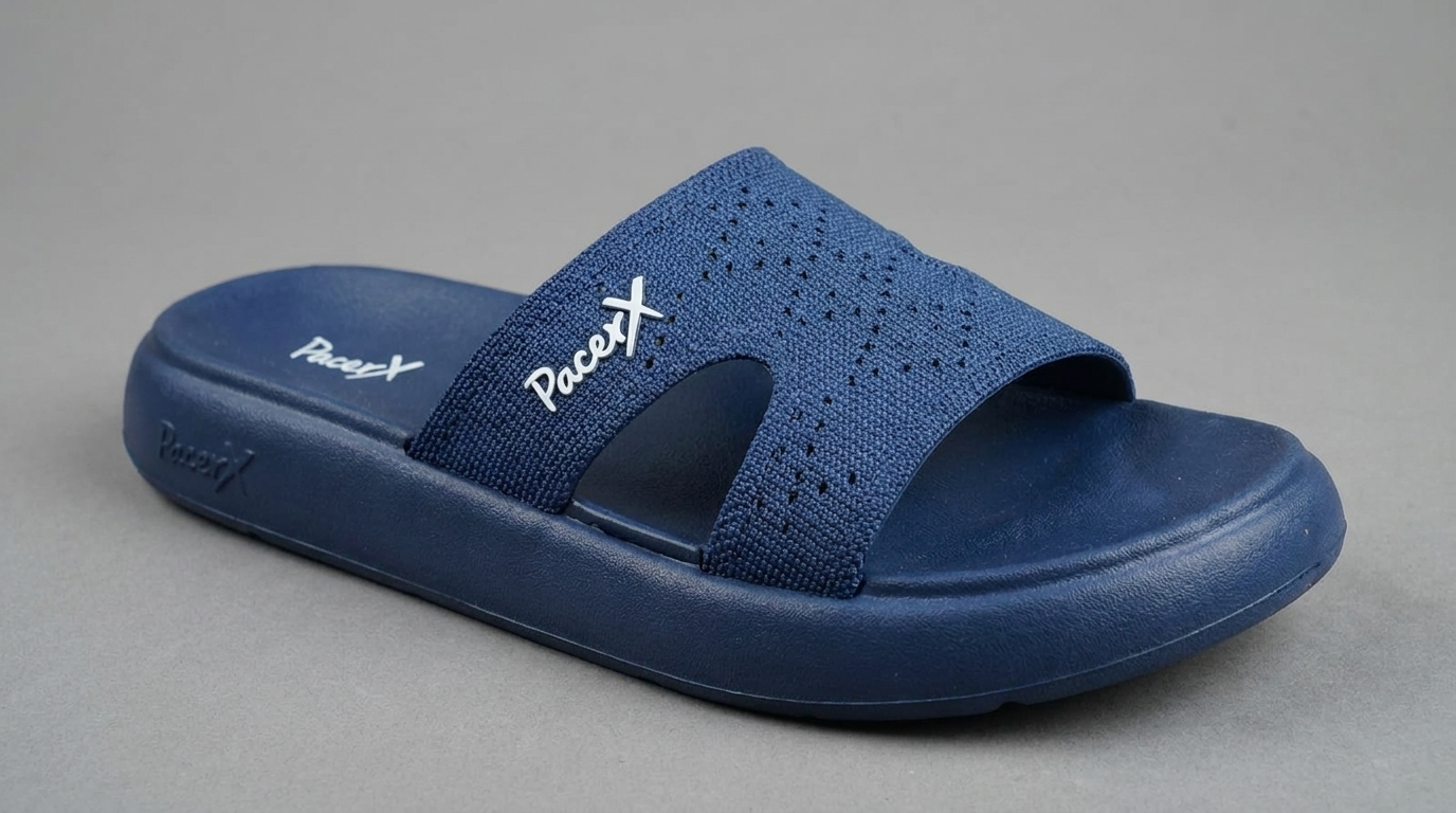 Women’s Knit Dual-Strap Comfort Slides 6